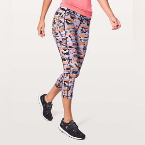 Lululemon Speed Up Crop Legging 21" Inseam Inversion Multi Pocket Size 10